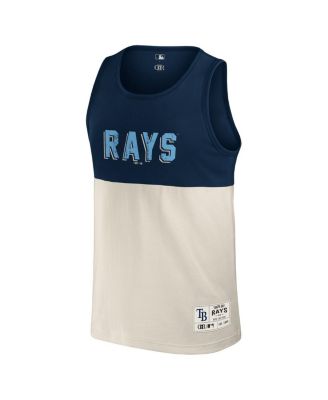 Darius Rucker Collection by Men's Navy Tampa Bay Rays Color Block Tank Top