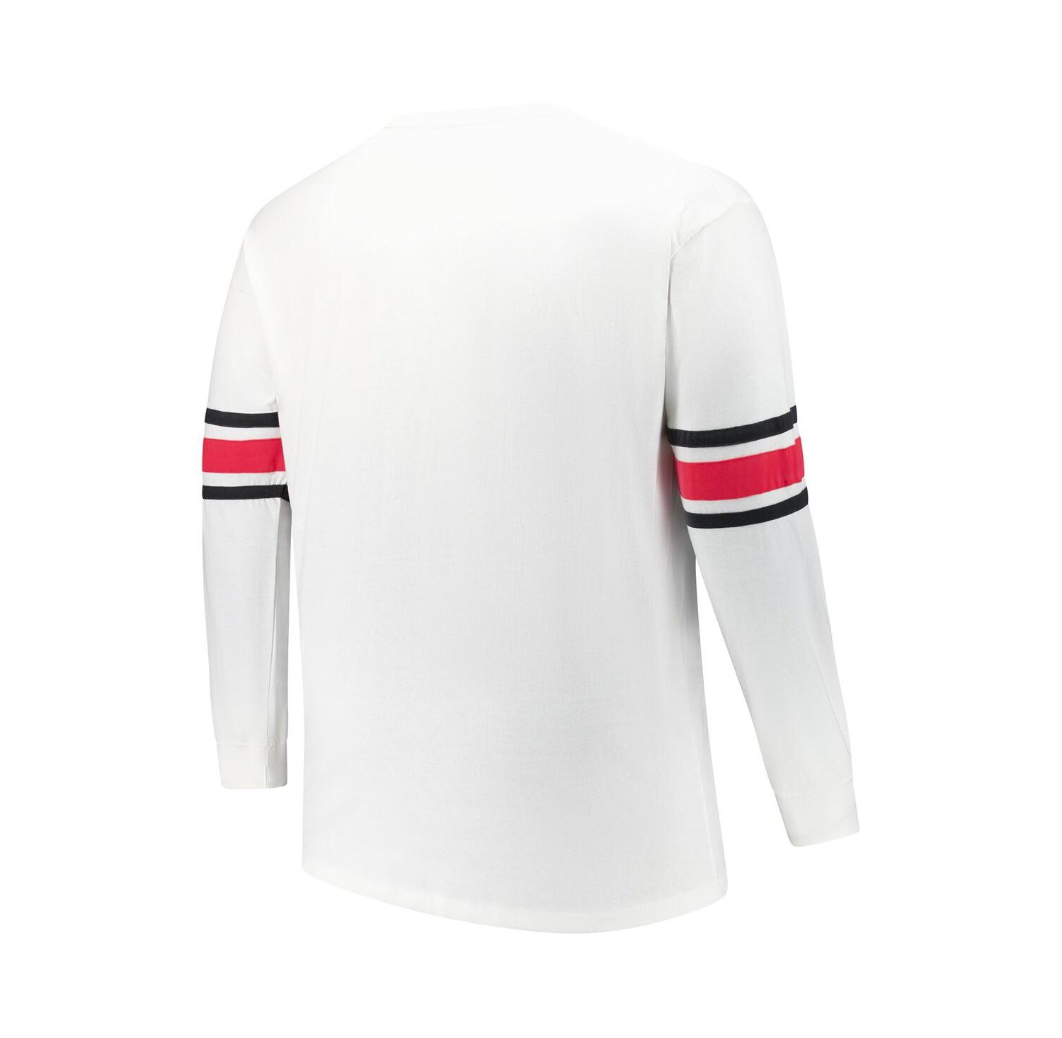 Men's White San Francisco 49ers Big & Tall Premier Brex Long Sleeve T-Shirt