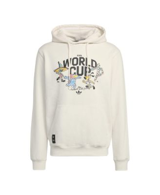 Men's White FIFA World Cup Historic Mascot Hoodie