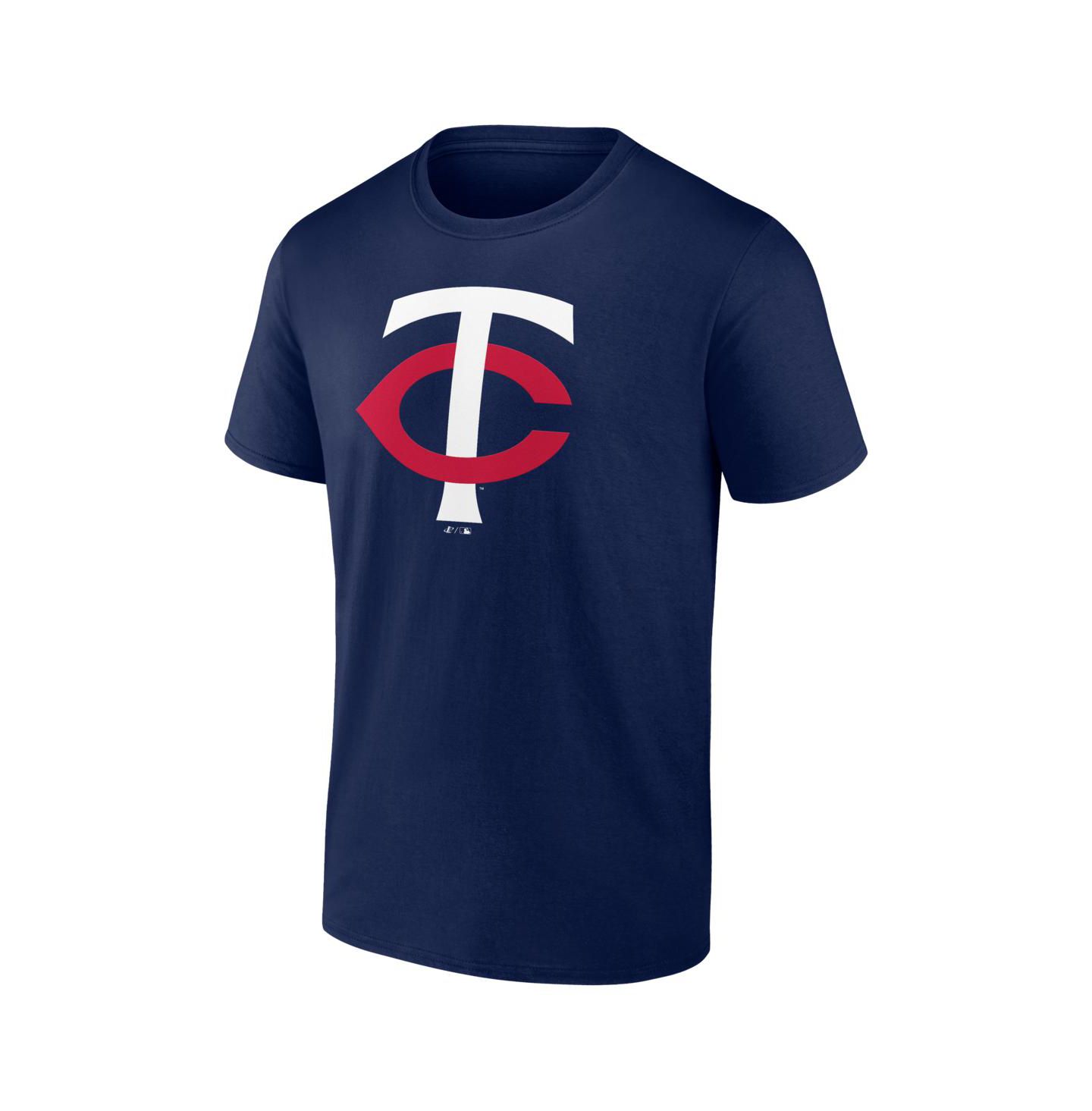 Мужская футболка Logo Athletic Navy Minnesota Twins Logo — фото 2