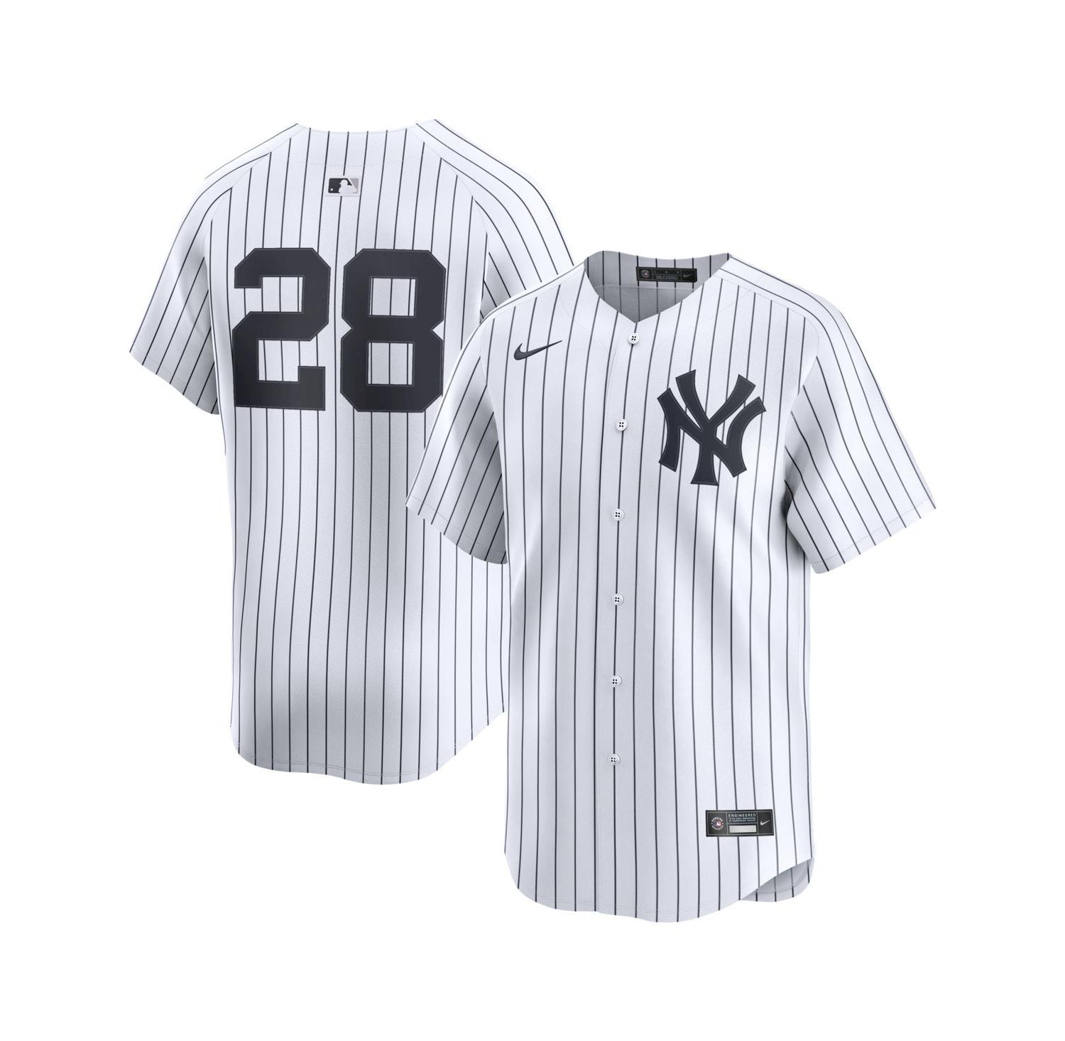 Men's Austin Wells White New York Yankees Home Limited Player Jersey
