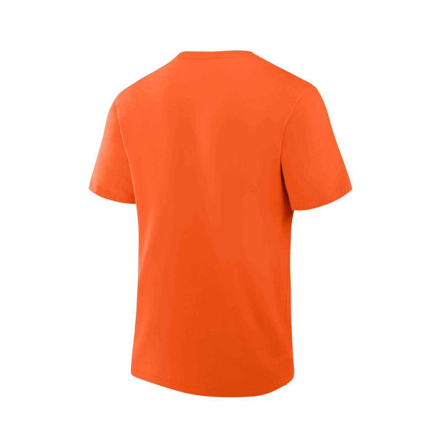 Мужская футболка Fanatics Orange Houston Astros Alternate Logo Legacy — фото 3