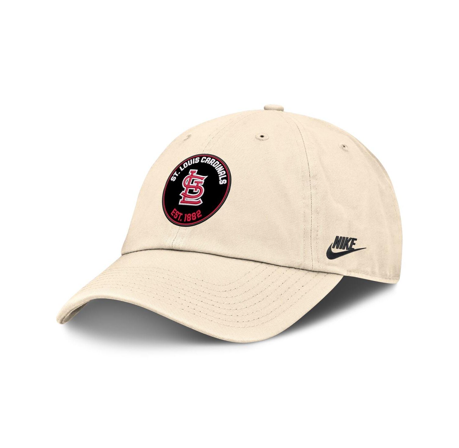 Men's Natural St. Louis Cardinals Cooperstown Collection Club Adjustable Hat
