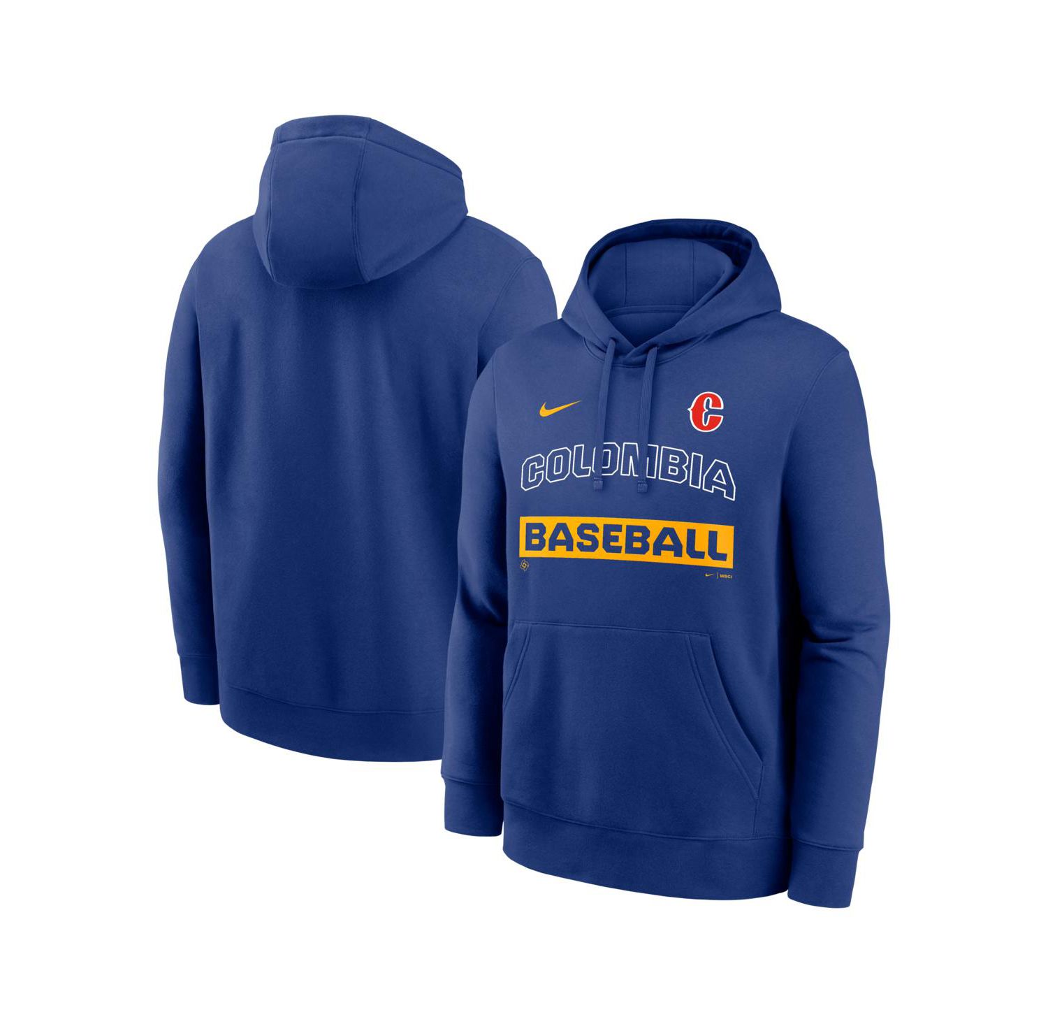 Men's Royal Colombia Baseball 2026 World Baseball Classic Club Hoodie