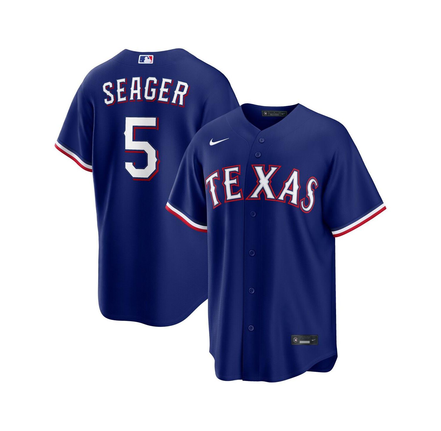 Men's Corey Seager Royal Texas Rangers Alternate 2 Replica Jersey