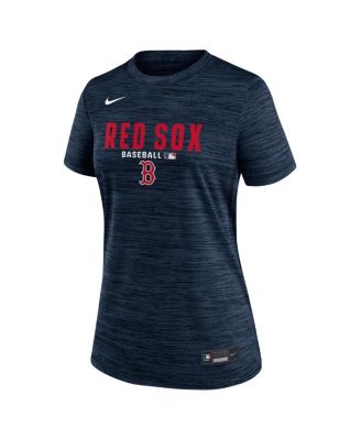 Women's Navy Boston Red Sox Authentic Collection Velocity Dri-FIT T-Shirt