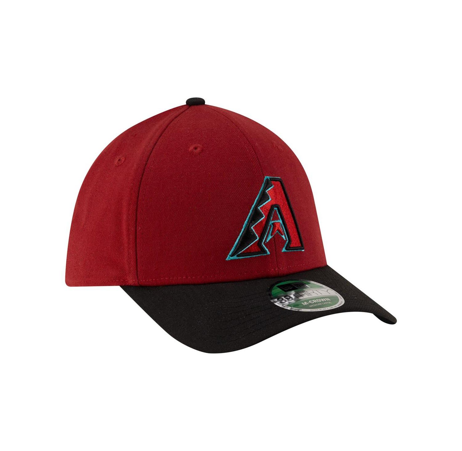 Men's Red Arizona Diamondbacks Player Replica 39THIRTY M-Crown Flex Hat