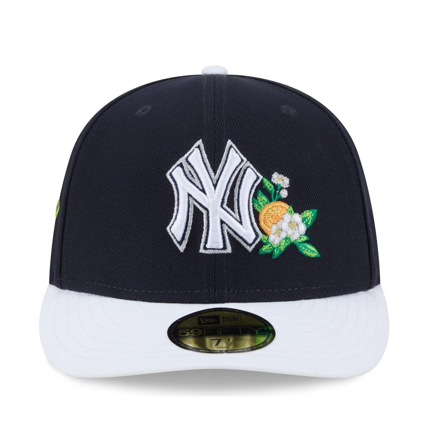 Мужская кепка New Era Navy/White New York Yankees 2026 Spring Training 59FIFTY Fitted Hat — фото 2