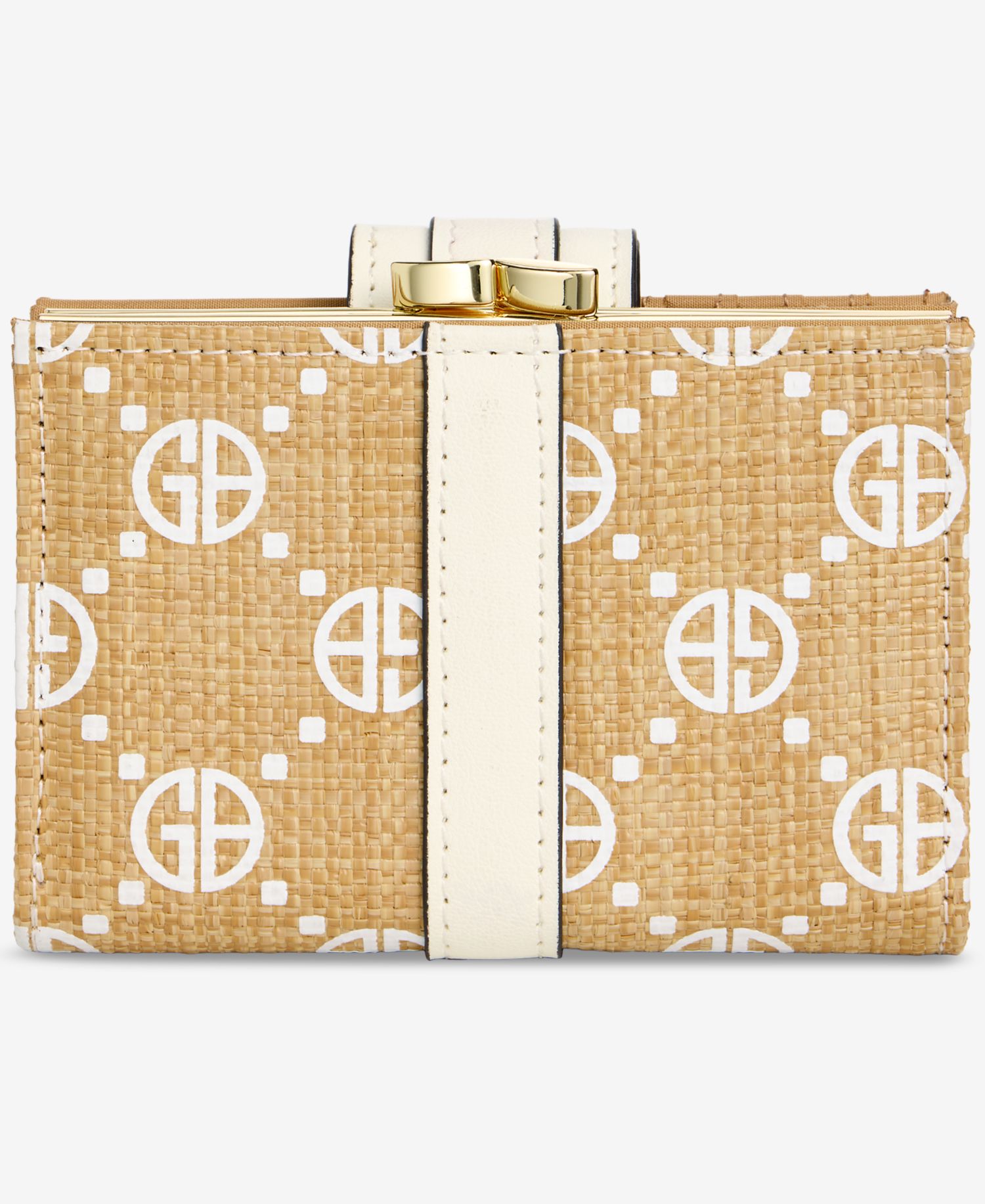 Monogram Straw Frame Indexer