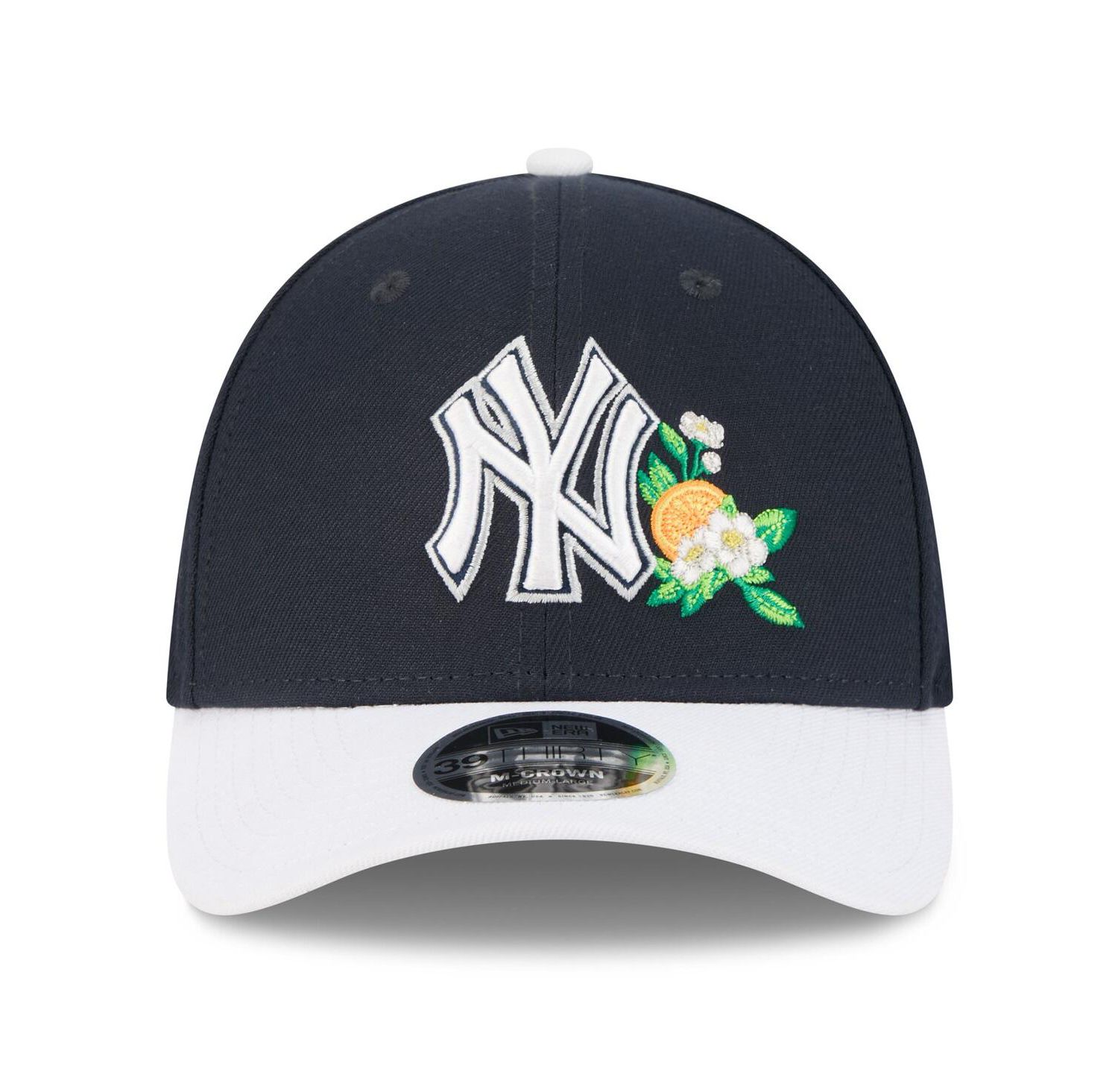 Men's Navy/White New York Yankees 2026 Spring Training M-Crown 39THIRTY Flex Hat