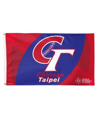 Chinese Taipei Baseball 2026 World Baseball Classic 3' x 5' Single-Sided Deluxe Flag