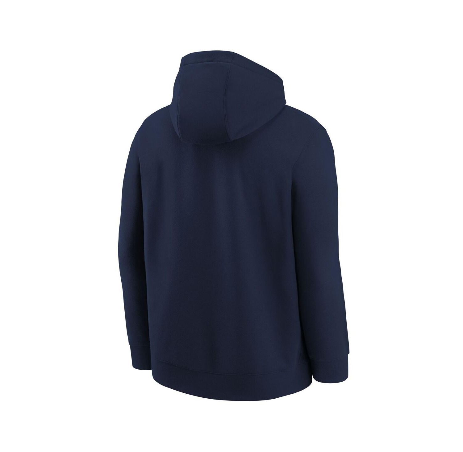 Big Boys and Girls Athletic Navy Detroit Tigers Club Fleece Hoodie
