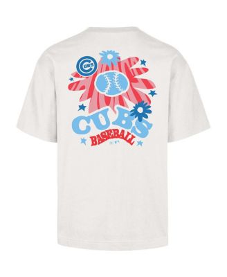 Men's Cream Chicago Cubs Flora Foundation T-Shirt