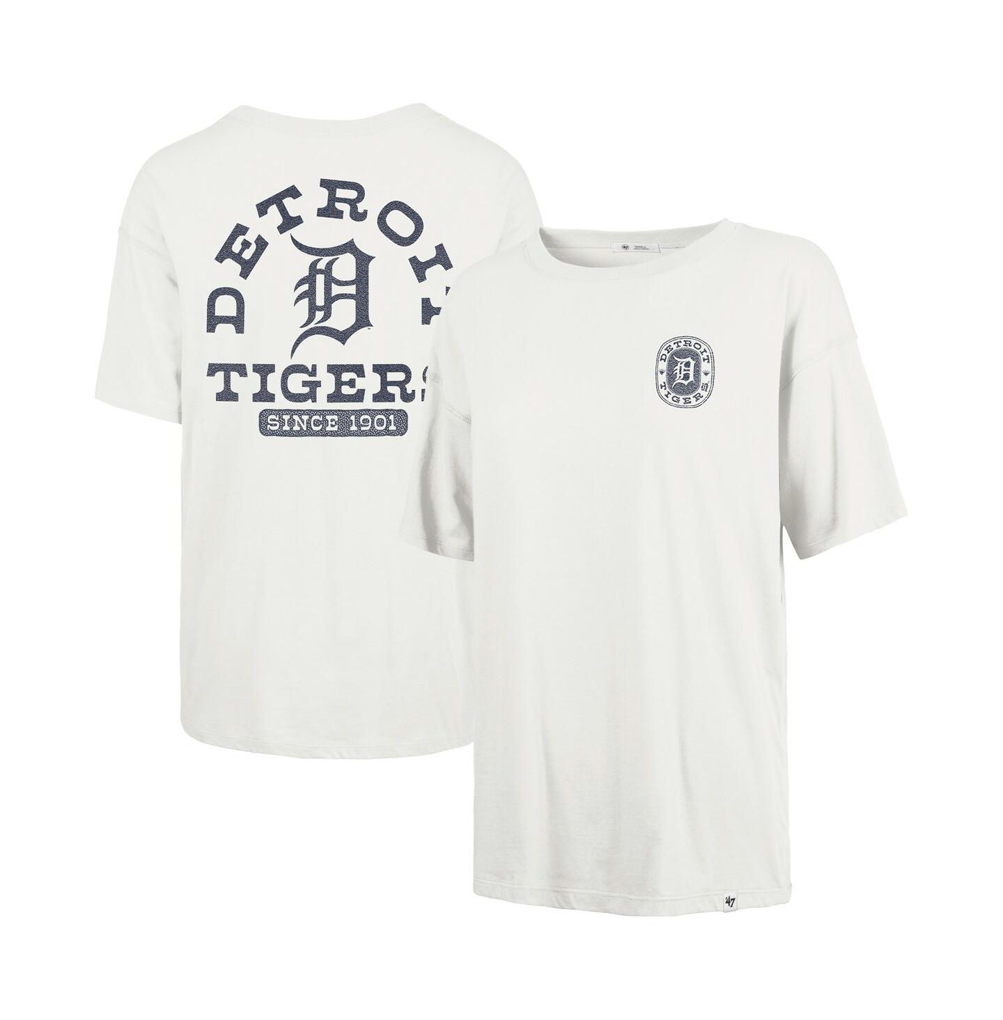 Женская футболка '47 Brand Natural Detroit Tigers Back Canyon Sadie — фото 1