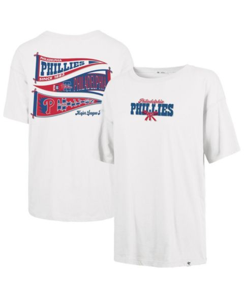 Женская футболка '47 Brand Sand Philadelphia Phillies Bow Banner Sadie