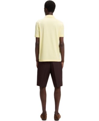 BECKHAM x BOSS Men's Cotton Silk Polo Shirt