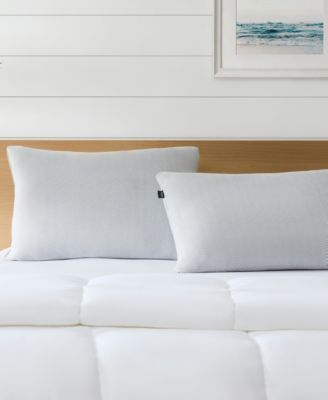 Charcoal Knit 2-Pack Pillows, Standard