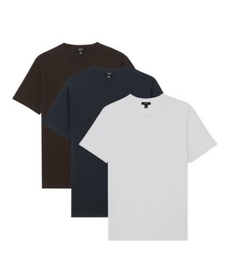 Men's 3 Pack Cotton Crew-Neck T-Shirts