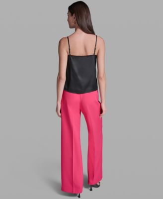 Women's V-Neck Lace Cami Top