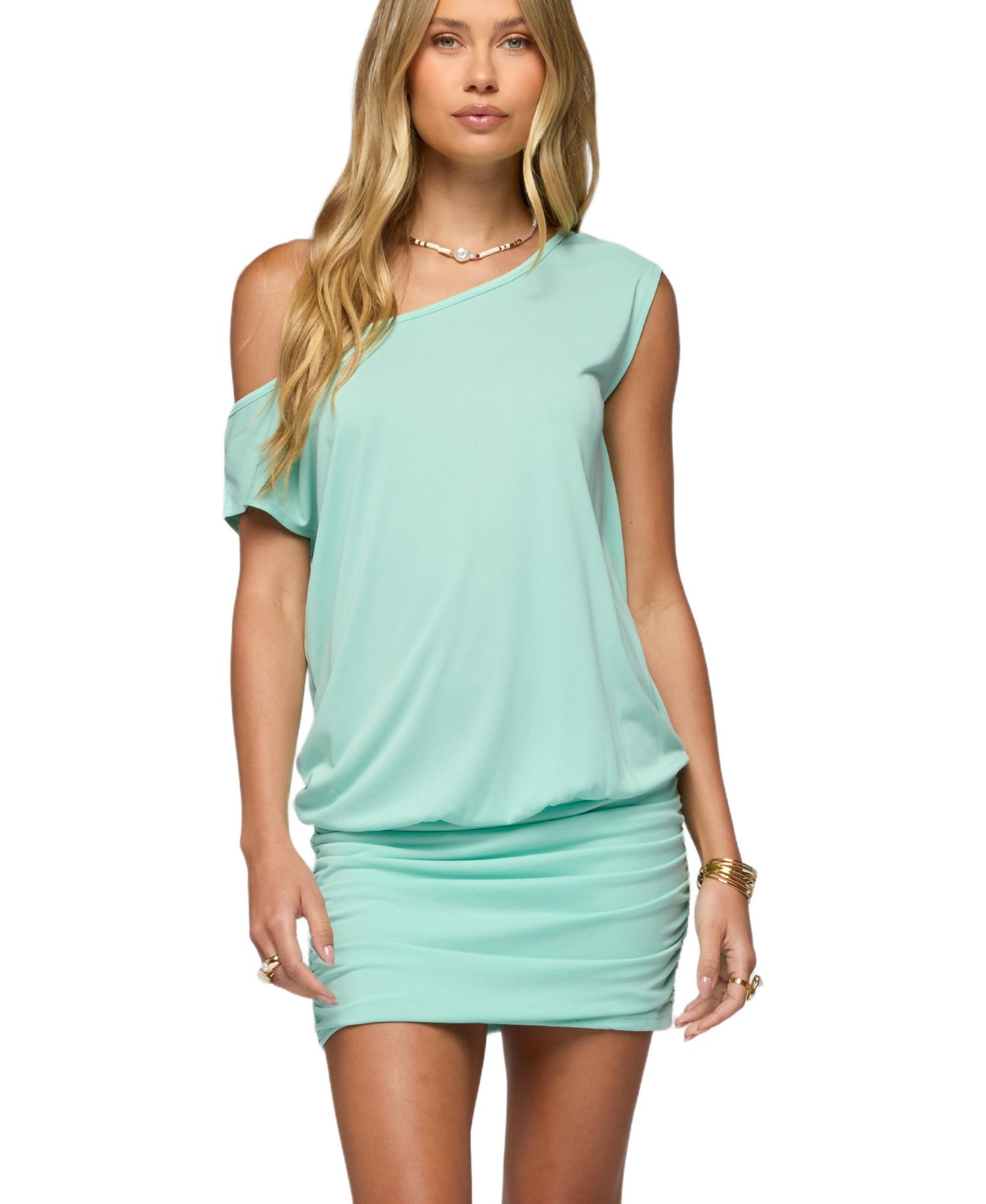 Women's Marya Off Shoulder Ruched Mini Dress