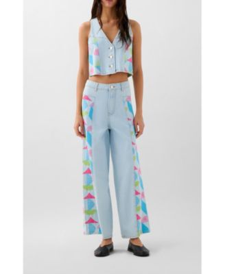 Women's Culotte Embside Denim Pant