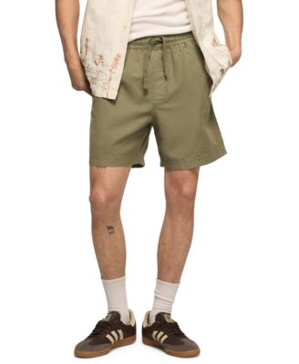 Men's 7" Pull-On Linen Shorts