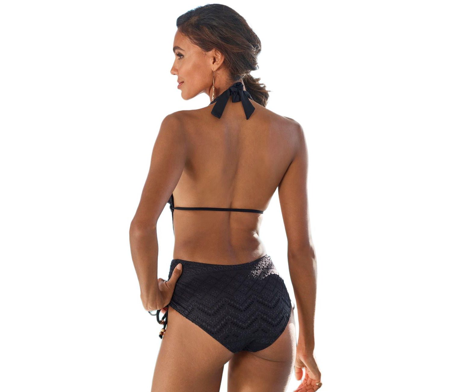 Women's Plunge Crochet Everyday Comfort One-Piece Swimsuit