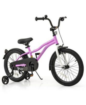 Kids 18 Inch Bike with 2 Brakes for Ages 4-8