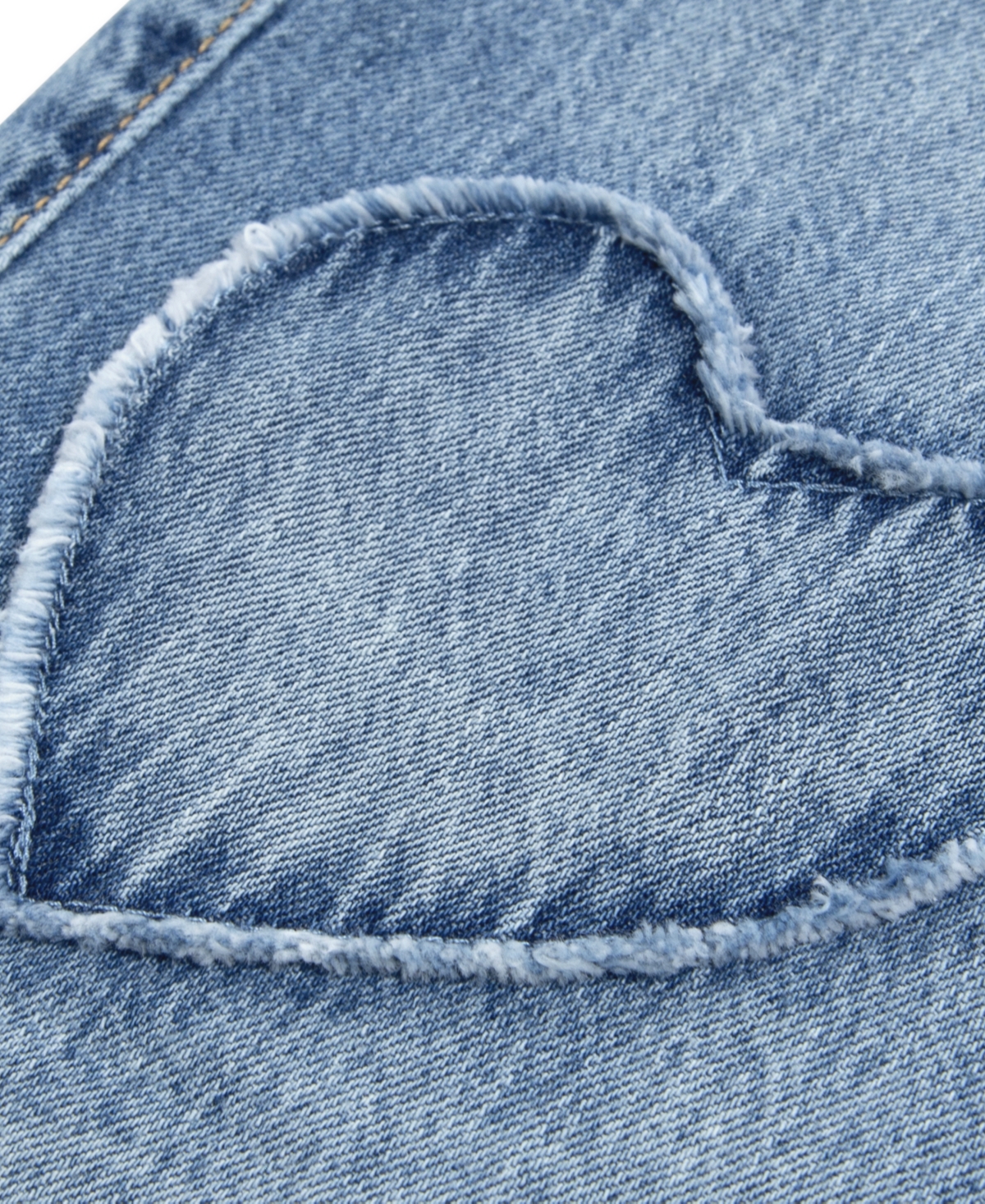 abercrombie kids Toddler Girls' Low Rise Hearts Baggy Jeans