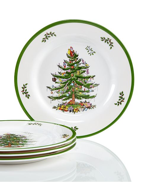 Spode Christmas Tree Melamine Salad Plate Set Of 4 Reviews