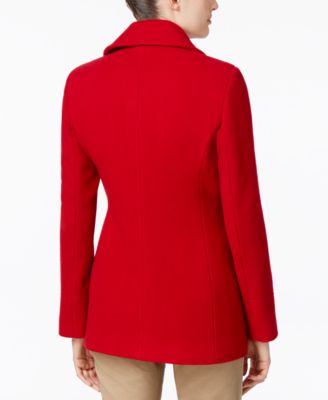 macy's calvin klein peacoat