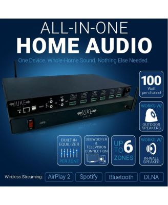 Juke+ 12ch Amplifier with Built-in Music Streaming (2026)
