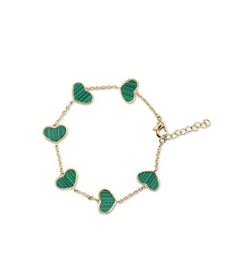 Vermeil and Heart Bracelet
