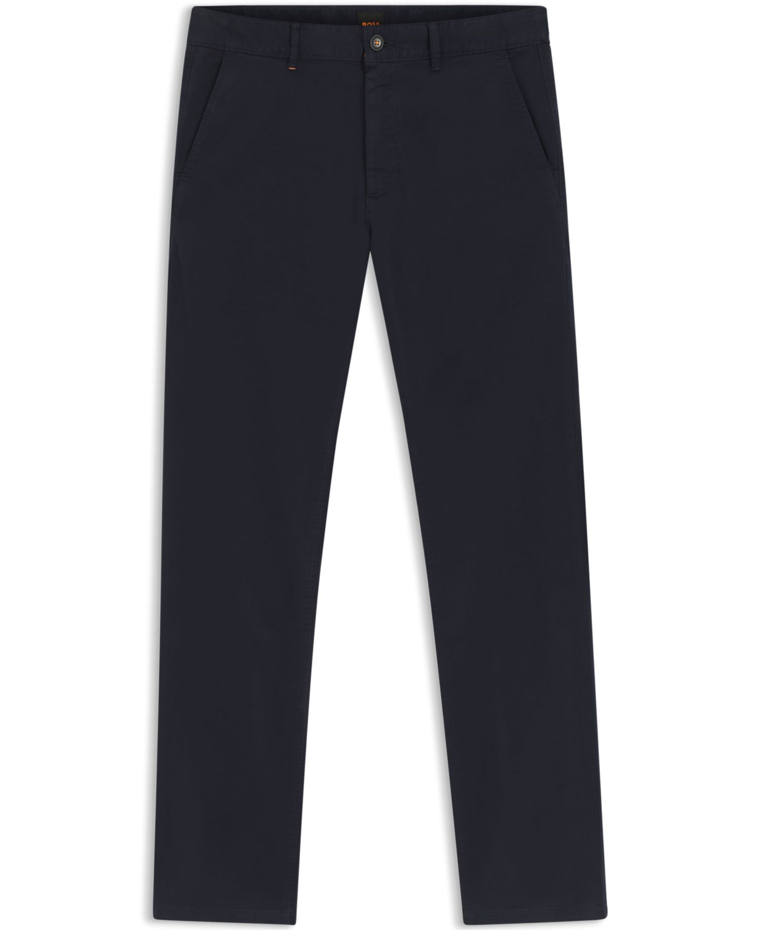 Men's Stretch-Cotton Satin Slim-Fit Chinos