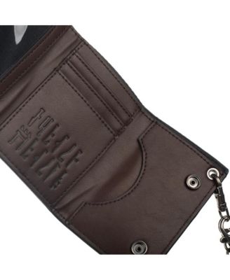 Chain Wallet with Metal Shield