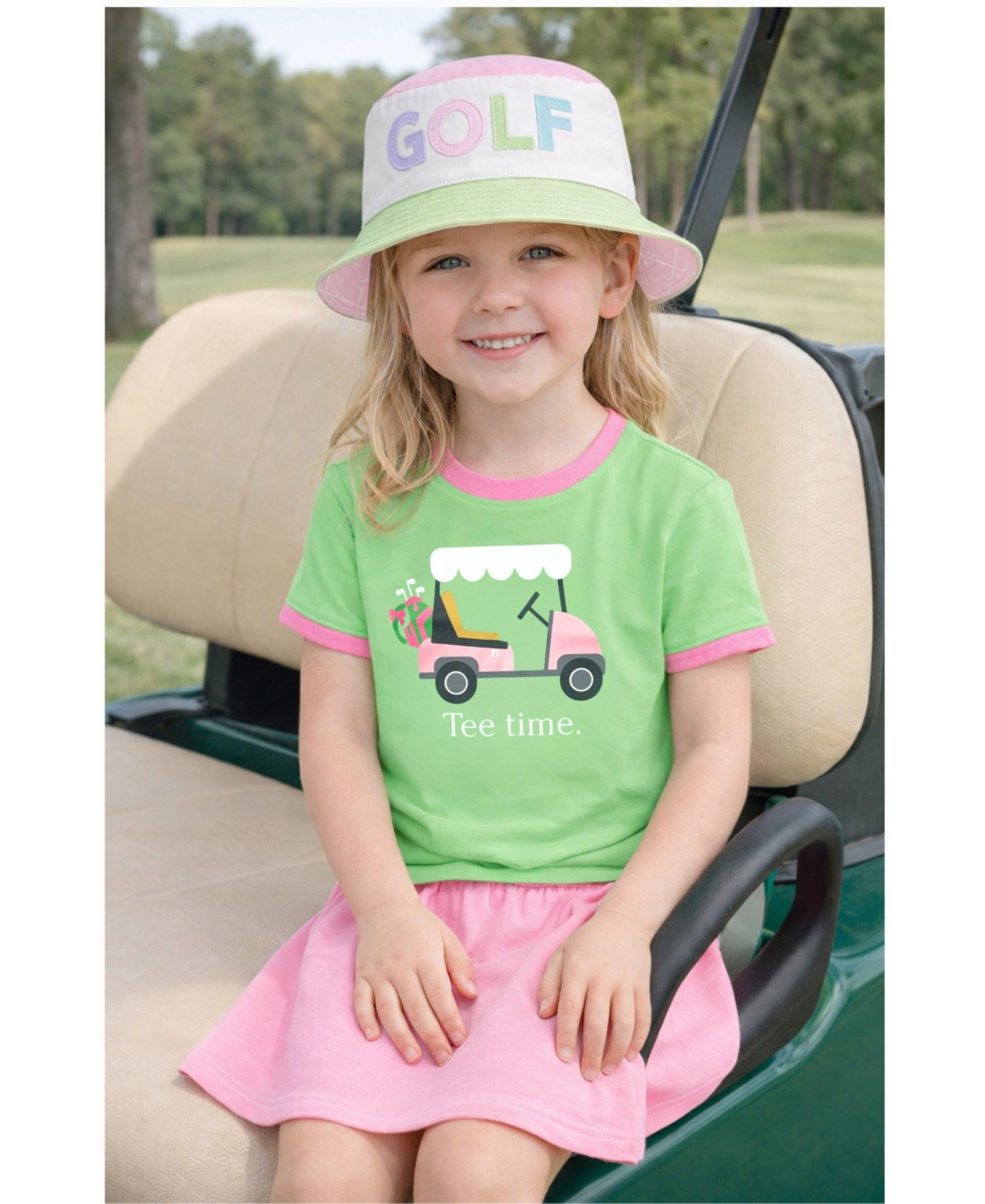 Little Girls Little/Big Golf Tee Time T-Shirt