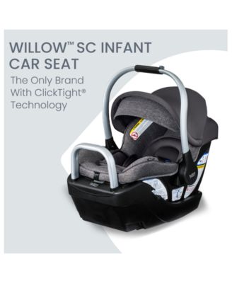Baby Boys' or Girls' Willow SC Car Seat with Alpine Base