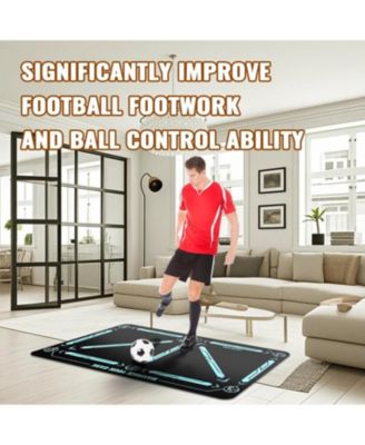 Soccer Training Mat with Ball Socks - Non-Slip Gear for Adults & Pros: Boost Speed, Strength & Coordination