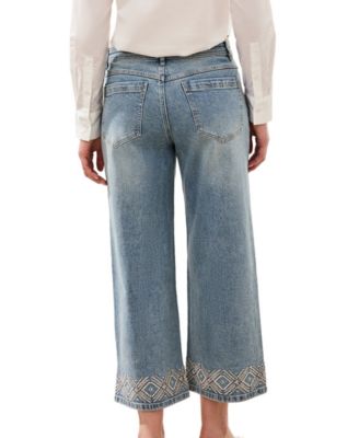 Women's Wide-Leg Denim Jeans