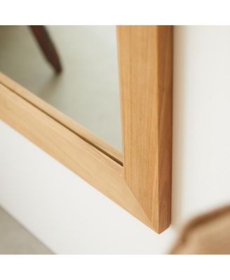 Tona full-length mirror in teak