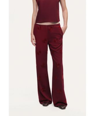 Women's Embellished Bootcut Pants