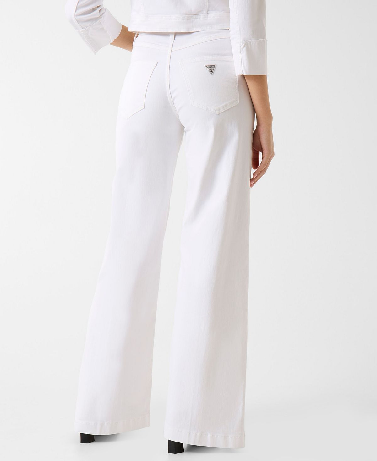 GUESS Women's Bellagio Wide-Leg Jeans view 4 — MAYCSS fashion products