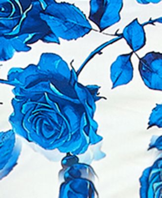 Juniors' Floral Square Neck Top and Midi Skirt, 2-Piece Set