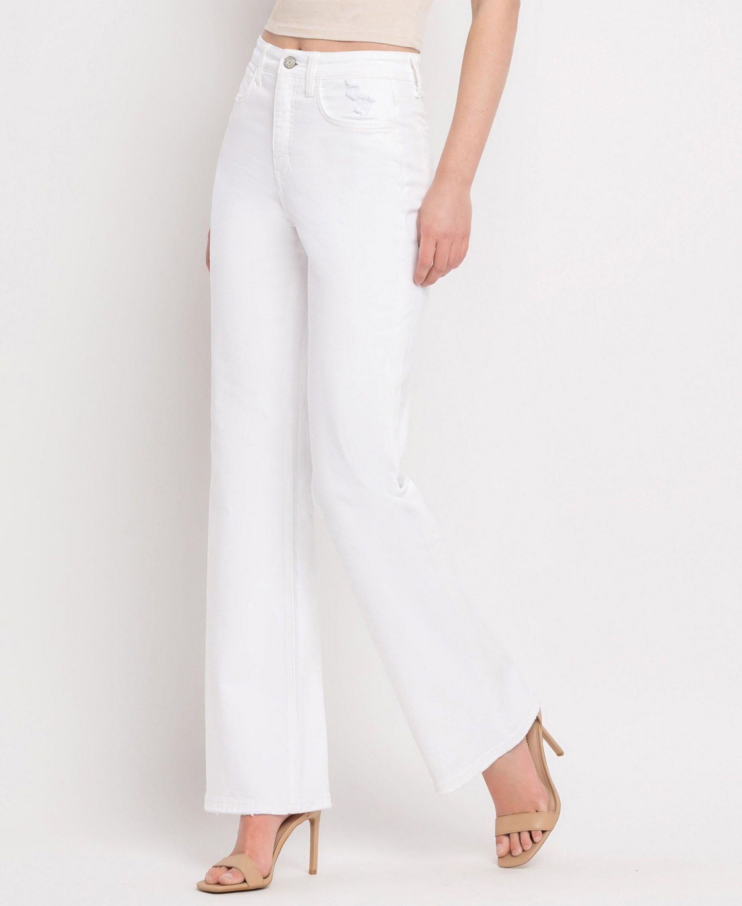 Women's Vintage-like Super High Rise Flare Jeans