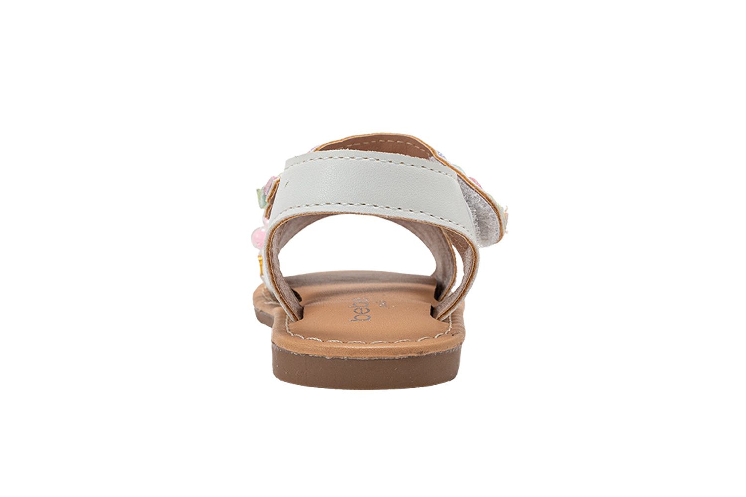Big Girls Girl's Fashion Sandals - Dressy Shoes with Glitter Braid and Bracelet Accent
