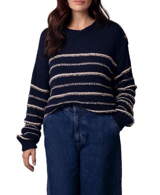 Women's Linen Cotton Breton Sweater