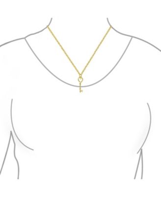 Romantic Key to Her Heart Pendant Necklace .925