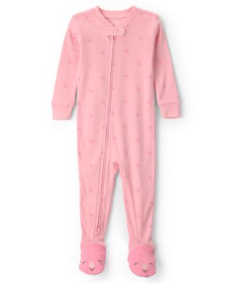Baby Girls' Long-Sleeve Sleep & Play