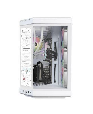 Y70TIWI9N57T01 Liquid Cooled Gaming Desktop Computer, Intel Core Ultra 9 285 2.5GHz, 32GB RAM, 2TB SSD, NVIDIA GeForce RTX 5070 Ti 16GB,