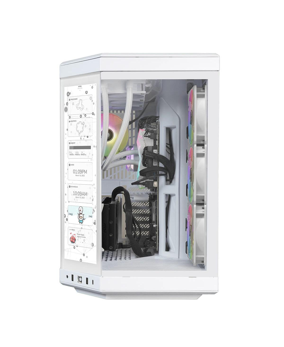 iBUYPOWER Y70TIWI9N57T01 Liquid Cooled Gaming Desktop Computer, Intel Core Ultra 9 285 2.5GHz, 32GB Ram, 2TB Ssd, Nvidia GeForce Rtx 5070 Ti 16GB,